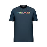 Vêtements HEAD HEAD Rainbow T-shirt Enfants-Bleu Foncé