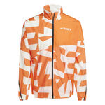 Vêtements adidas adidas Terrex MT Wind Veste Running Hommes-Orange