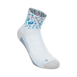 V&ecirc;tements ASICS ASICS Performance Run Quarter Chaussettes de running Unisex-bleu clair, bleu