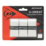 Surgrips Dunlop Dunlop U-Sweat Pack De 3-Blanc