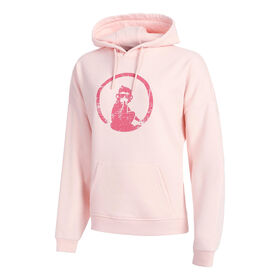 Image de Endlessly Washed Out Oversize Sweat &Agrave; Capuche Femmes-Ros&eacute;