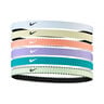 Nike Flex Classic Bandeau Pack De 6-Violet,Blanc