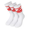 Sportswear Everyday Essential Chaussettes De Tennis Pack De 3-Blanc,Rouge
