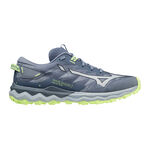 Chaussures de running Mizuno Mizuno Wave Daichi 7 Chaussure Trail Femmes-Gris,Vert
