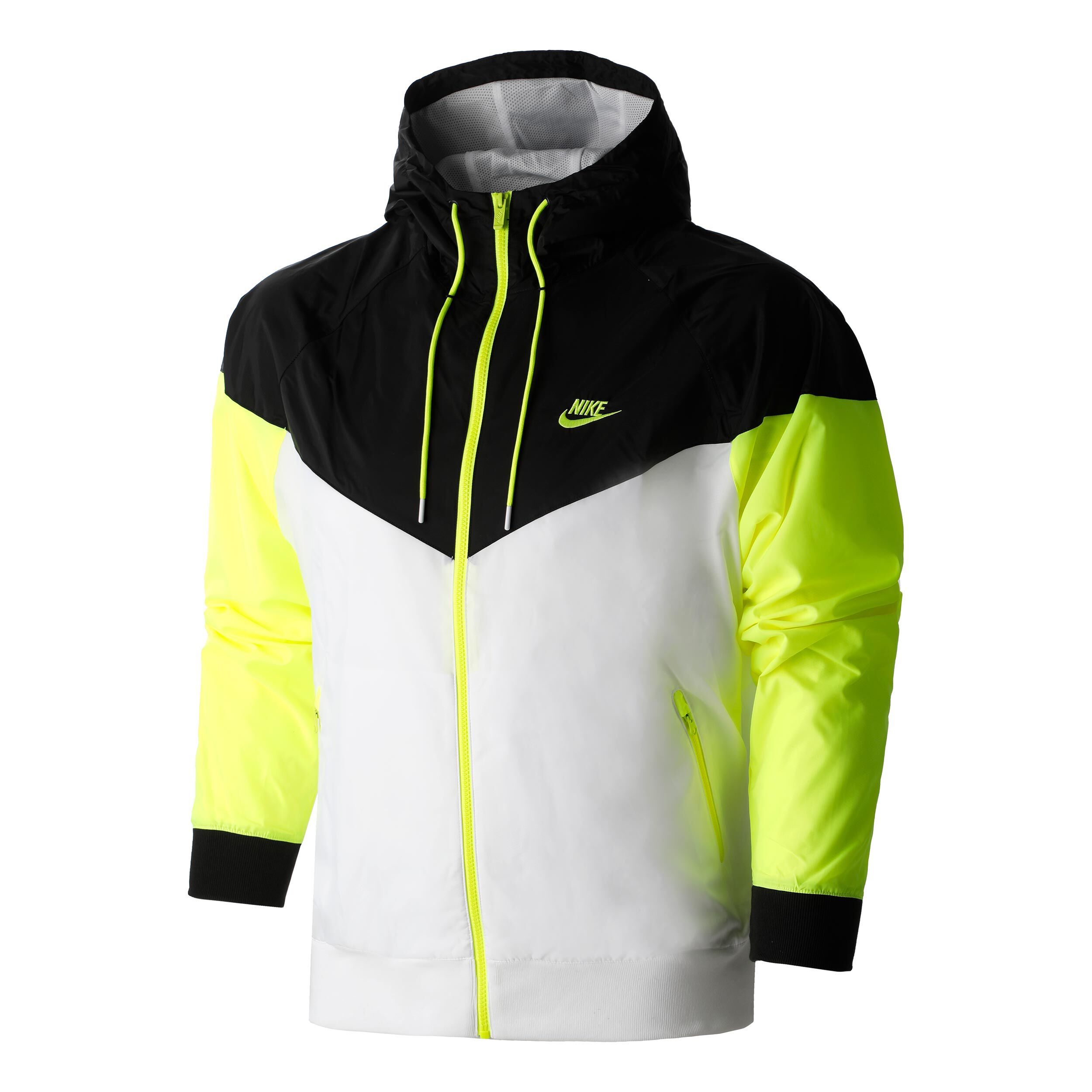 Buy Nike Sportswear Windrunner Veste De Survetement Hommes Noir Jaunes Fluo online Tennis Point BE