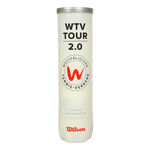 Balles de tennis Wilson Wilson WTV TOUR 2.0 Tube de 4 