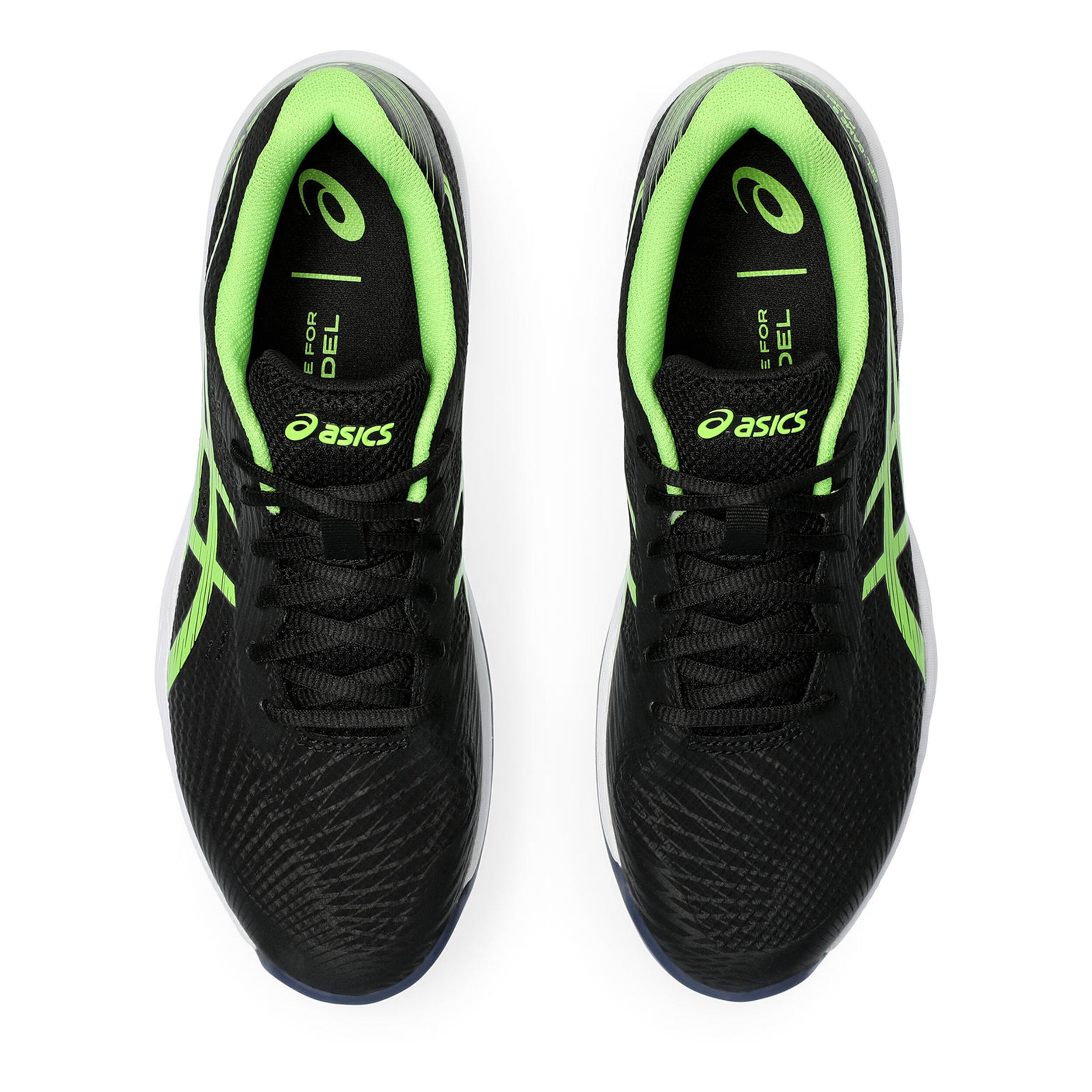 Buy ASICS Gel Game 9 Chaussures Padel Hommes Noir Vert Fluo online Tennis Point BE