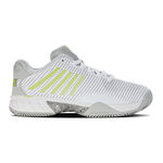 Chaussures de tennis K-Swiss K-Swiss Hypercourt Express 2 CLAY Chaussure Terre Battue Femmes-Blanc,Gris Clair