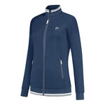 Vêtements Dunlop Dunlop Club Knitted Veste De Survêtement Femmes-Bleu Foncé