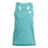 Adizero Singlet Maillot De Course Femmes-Turquoise,Vert Fonc&eacute;