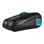Sacs De Tennis Wilson Elite 15 Pack SMU Black/ Blue