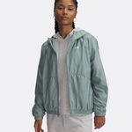 Vêtements Under Armour Under Armour Rival Sport Veste De Survêtement Femmes-Vert