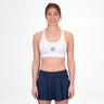 Crew Medium Support Soutien-gorge Sport Femmes-Blanc