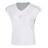 Volley T-shirt Femmes - blanc, pink