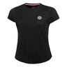 Crew T-shirt Femmes-Noir
