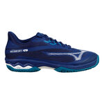 Chaussures de tennis Mizuno Mizuno Wave Exceed Light 2 Chaussure terre battue Hommes - bleu, blanc