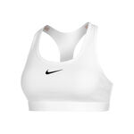 V&ecirc;tements Nike Nike Swoosh Medium Soutien-gorge Sport Femmes-Blanc