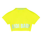 V&ecirc;tements BIDI BADU BIDI BADU Abdominis Crop Move T-shirt Femmes-Jaunes Fluo