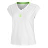 Wild Volley T-shirt Femmes-Blanc,Vert Fluo
