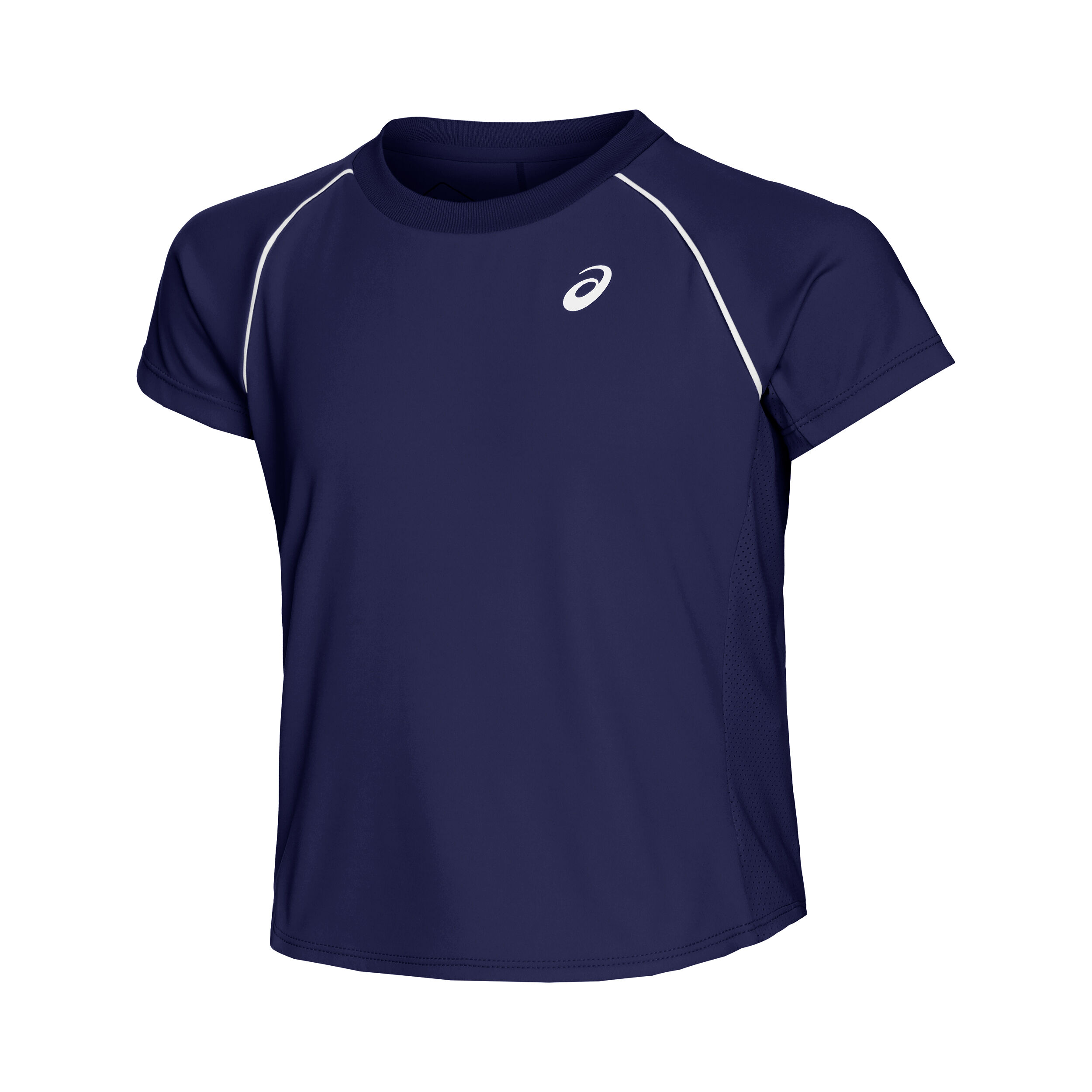 Asics t shirt fille bleu sales
