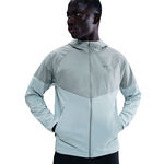 V&ecirc;tements Nike Nike Miler Veste running Hommes - gris, argent
