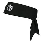 Vêtements de tennis BIDI BADU BIDI BADU The Aerodynamic Move Bandana-Noir,Blanc