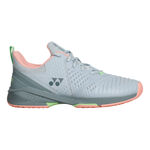 Chaussures de padel Yonex Yonex Sonicage 3 Chaussures Padel Femmes-Bleu Clair,Abricot