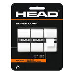 Surgrips HEAD HEAD  Super Comp Pack de 3 - blanc