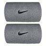 Swoosh Classic Doublewide Poignet Unisex - gris, noir