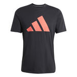 Vêtements adidas adidas Essentials Feel Ready Logo T-shirt Hommes - noir, corail