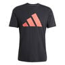 Essentials Feel Ready Logo T-shirt Hommes - noir, corail