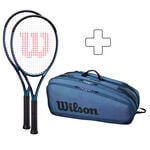 Lot de raquettes Wilson Wilson Ultra 100 V4.0 Raquette De Comp&eacute;tition