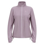 Vêtements Odlo Odlo Zeroweight Pro Warm Veste Running Femmes-Gris