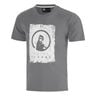 Crush Scraped T-shirt Hommes-gris fonc&eacute;, gris clair