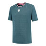 Hypercourt Melange T-shirt Hommes-Bleu Petrol