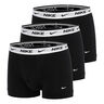Essential Cotton Stretch Trunk Cale&ccedil;on Pack de 3 Hommes - noir, blanc