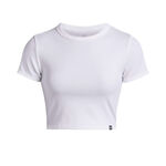 Vêtements Under Armour Under Armour Rival Rib Baby T-shirt Femmes-Blanc