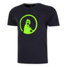 Wild Trainings T-shirt Hommes-Bleu Foncé,Vert Fluo