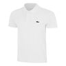 Ribbed Collar Polo Hommes - blanc