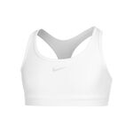 V&ecirc;tements Nike Nike Dri-Fit Swoosh Soutien-gorge Sport Filles-Blanc