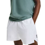 V&ecirc;tements de tennis On On 5in Court Shorts Hommes-blanc
