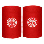 Vêtements de tennis BIDI BADU BIDI BADU Cody Code Move Poignet Unisex - rouge, blanc