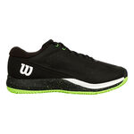 Chaussures de tennis Wilson Wilson Rush Pro Ace Chaussure Terre Battue Hommes-Noir,Vert Fluo