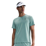 V&ecirc;tements de tennis Nike Nike Court Dri-Fit Advantage T-shirt Hommes-Sauge