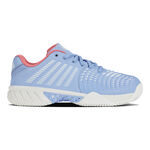 Chaussures de tennis K-Swiss K-Swiss Express Light 3 CLAY Chaussure Terre Battue Femmes-Bleu Clair,Blanc