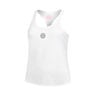 Crew D&eacute;bardeur Tank Top Filles-Blanc