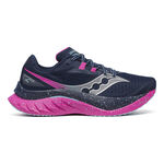 Chaussures de running Saucony Saucony Endorphin Speed 4 Chaussure De Comp&eacute;tition Femmes-Pink,Bleu Fonc&eacute;
