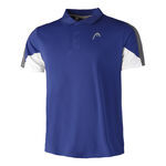 Vêtements HEAD HEAD Club 22 Tech Polo Hommes-Bleu,Blanc