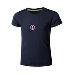 Vêtements Quiet Please Quiet Please Retriever T-shirt Filles-Bleu Foncé,Pink