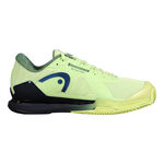 Chaussures de tennis HEAD HEAD Sprint Pro 4.0 Chaussure Terre Battue Hommes-Jaune Lemon, Bleu Foncé